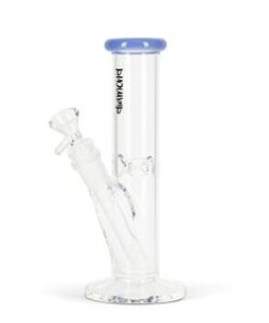 Diamond Glass 8" Straight Tube Bong