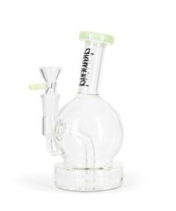 Diamond Glass 6" Bubble Bong