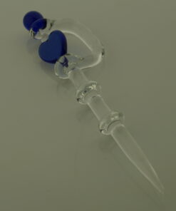 Spinning Heart Glass Dab tool