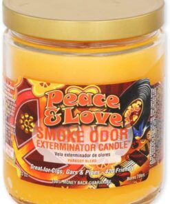 Smoke Odor Candle- Peace and Love