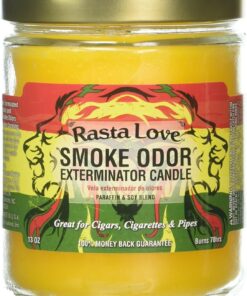 Smoke Odor Candle- Rasta Love
